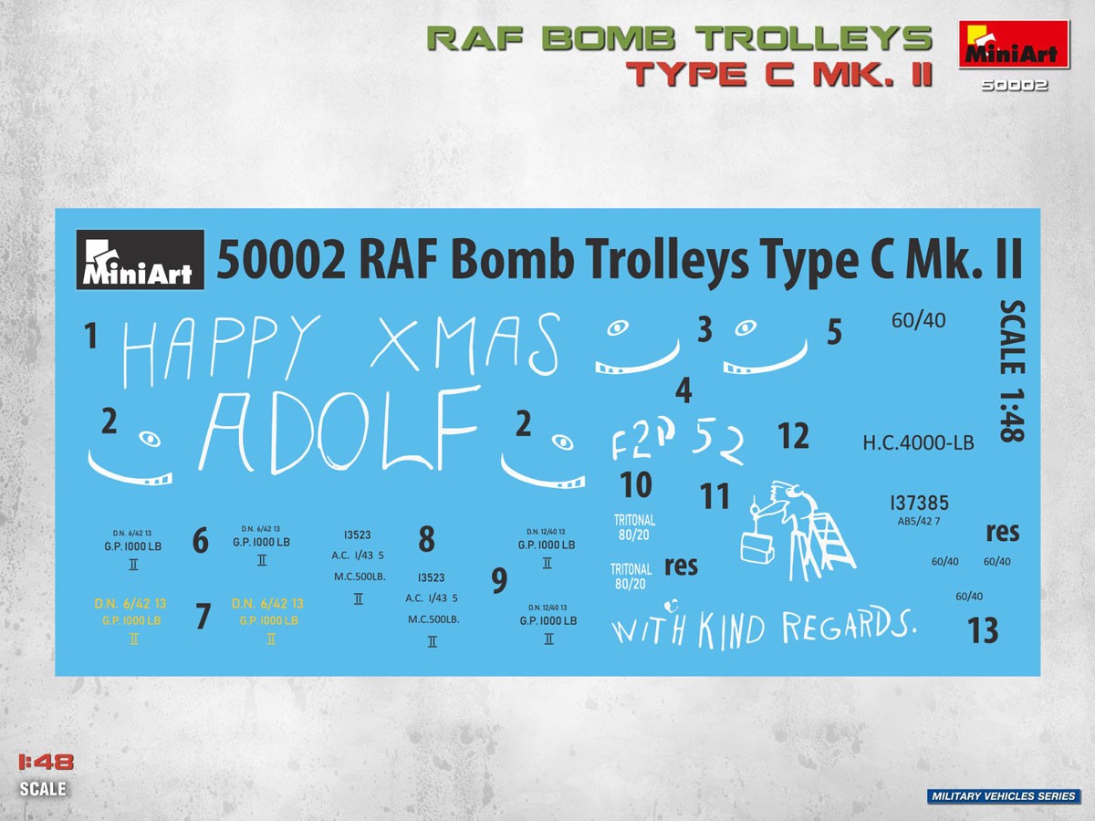 Mini Art RAF BOMB TROLLEYS TYPE C MK. II (Plastic model) Bild 4
