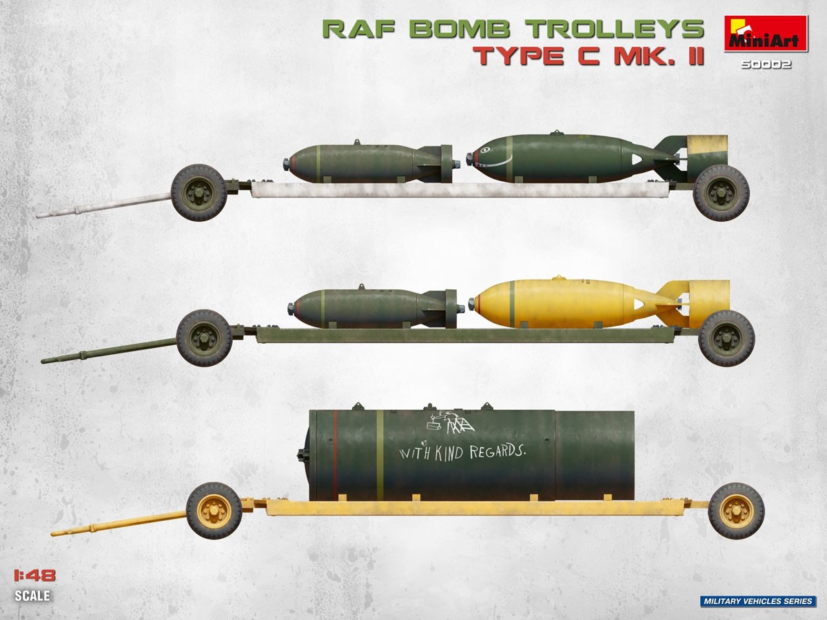 Mini Art RAF BOMB TROLLEYS TYPE C MK. II (Plastic model) Bild 6