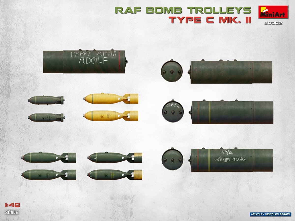 Mini Art RAF BOMB TROLLEYS TYPE C MK. II (Plastic model) Bild 7