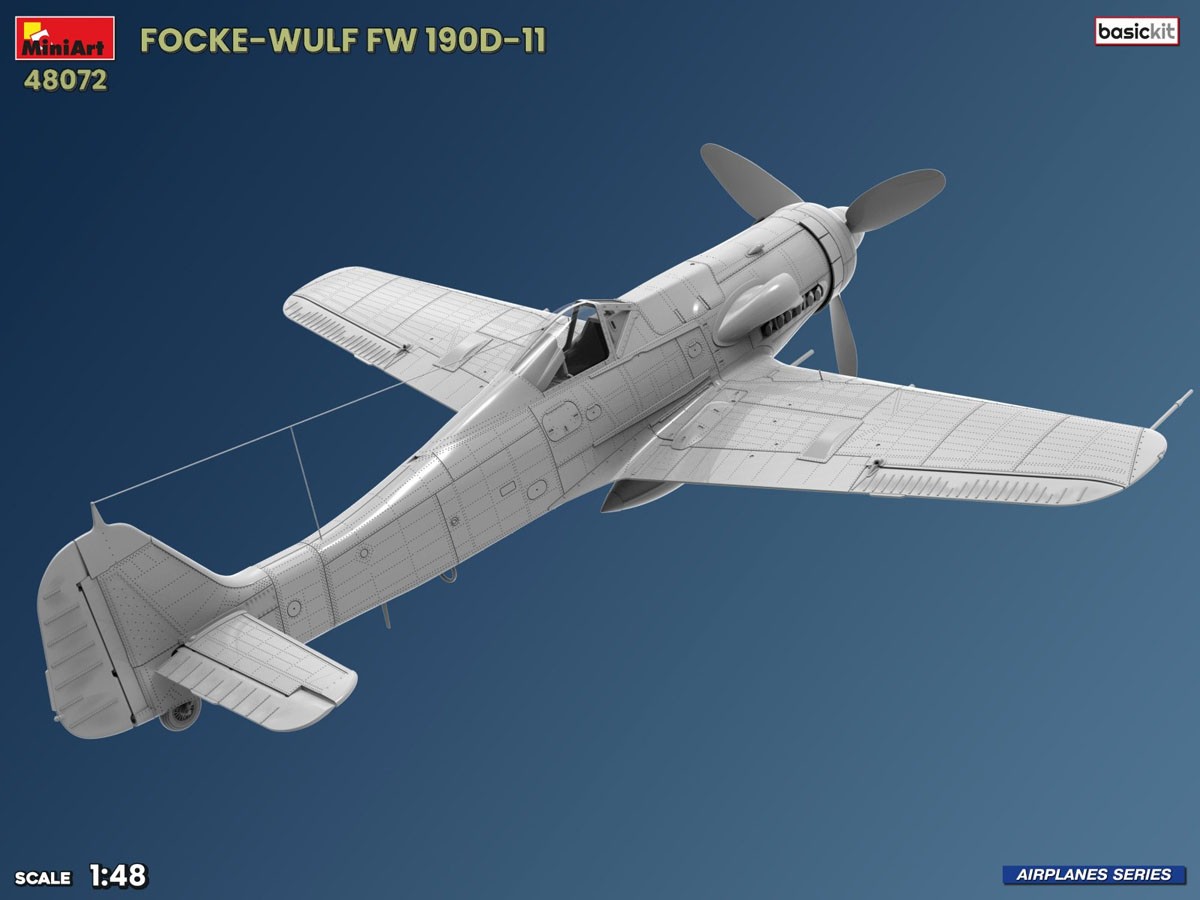 Mini Art 포케불프 Fw 190D-11 베이직 키트 (프라모델) 이미지 6