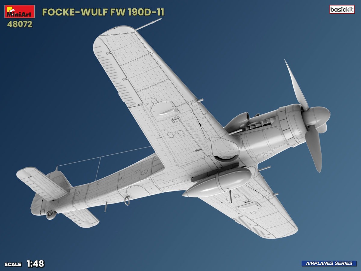 Mini Art 포케불프 Fw 190D-11 베이직 키트 (프라모델) 이미지 8