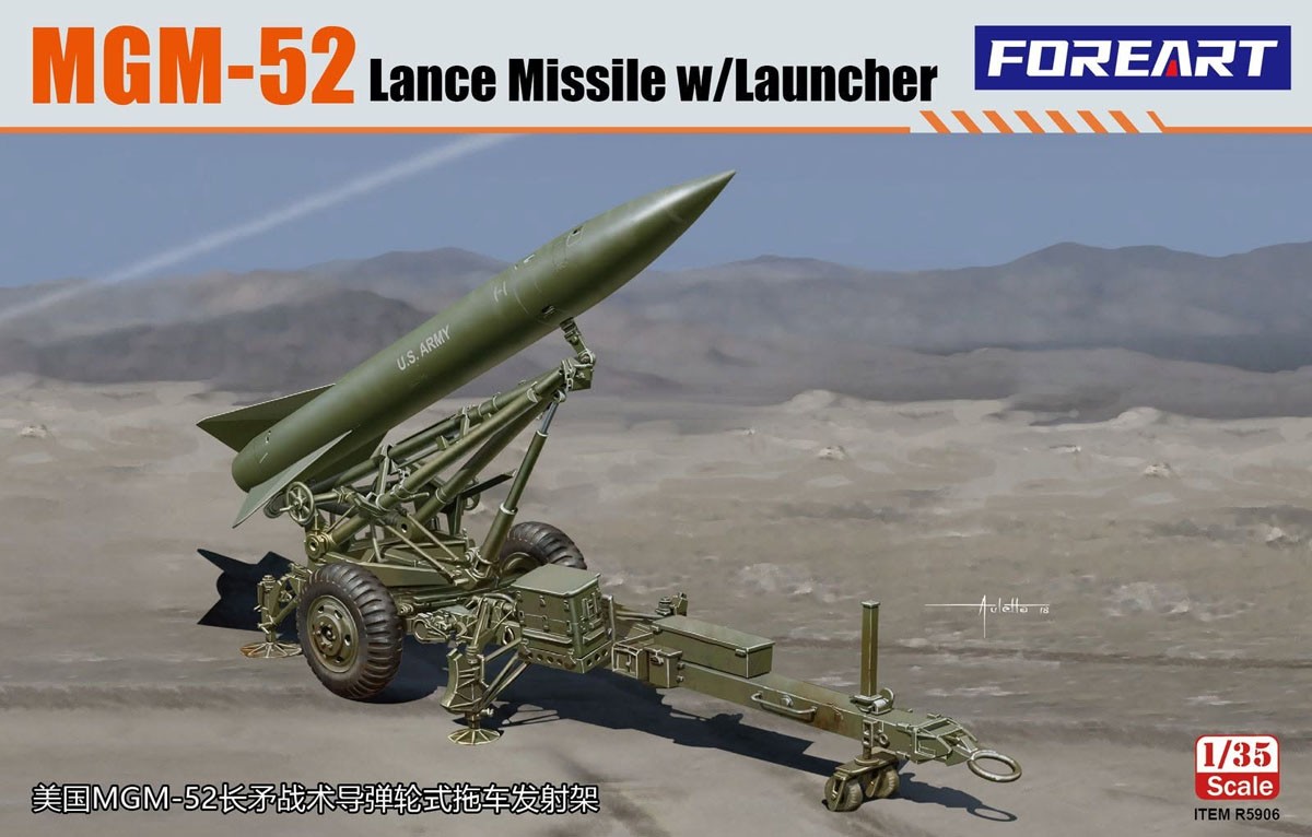 Fore Art MGM-52 Lance Missile w/Launcher (Plastic model) image 2
