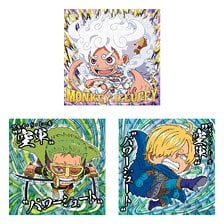 Bandai Niformation One Piece Great Pirate Sticker Wafer Log.16 (Set of 20) (Shokugan)
