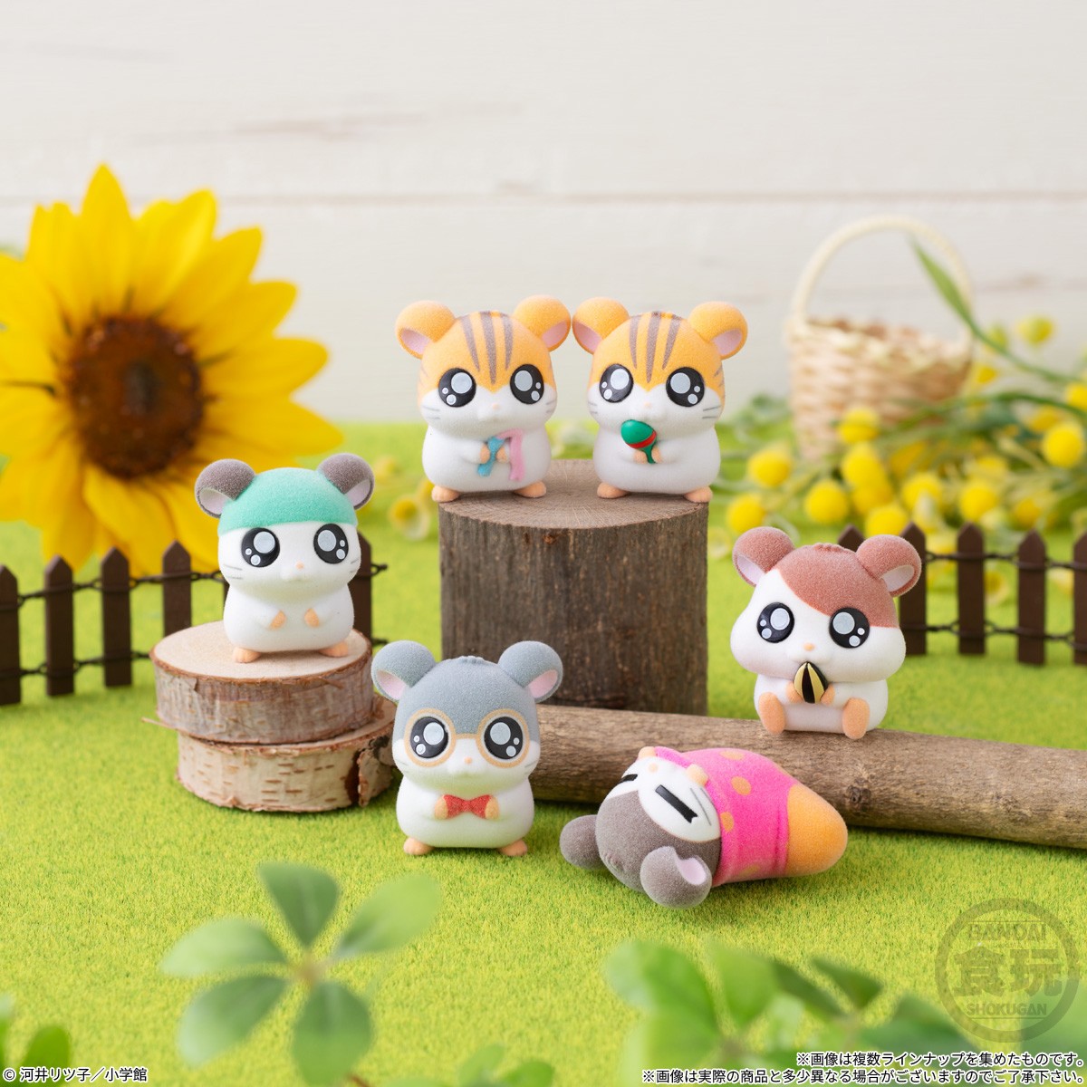 Bandai Hamtaro Doll 2 (Set of 8) (Shokugan) 圖片 6
