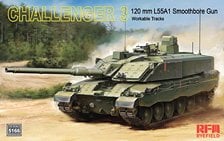 Rye Field Model Challenger 3 w/Workable Track Links (Plastic model) Bild 1