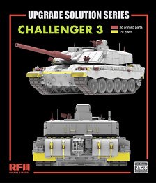 Rye Field Model Challenger 3 Upgrade parts set (for RFM5166) (Plastic model)