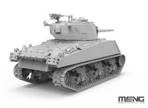 Meng Model 미국 중형전차 M4A3(76)W 셔먼 (프라모델) 이미지 4