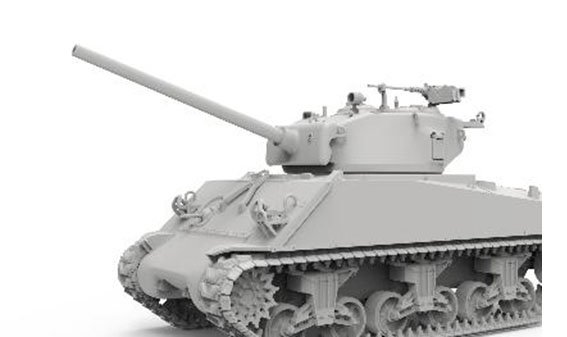 Meng Model 미국 중형전차 M4A3(76)W 셔먼 (프라모델) 이미지 5