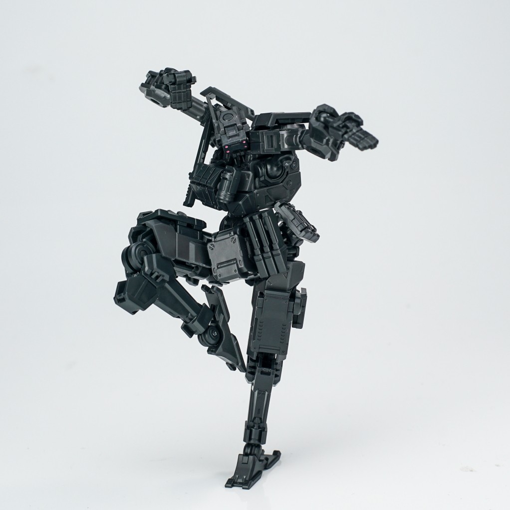 SHEIK MAINLAND 3 min project Series FENRIR Assault Type 1/18 Scale Plastic Model Kit (Black) (Plastic model) imagen 3