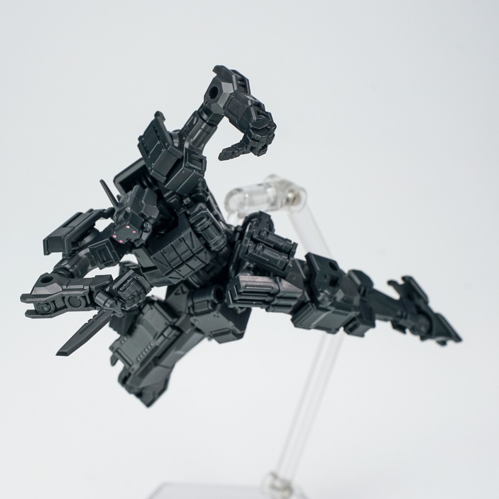 SHEIK MAINLAND 3 min project Series FENRIR Assault Type 1/18 Scale Plastic Model Kit (Black) (Plastic model) imagen 4