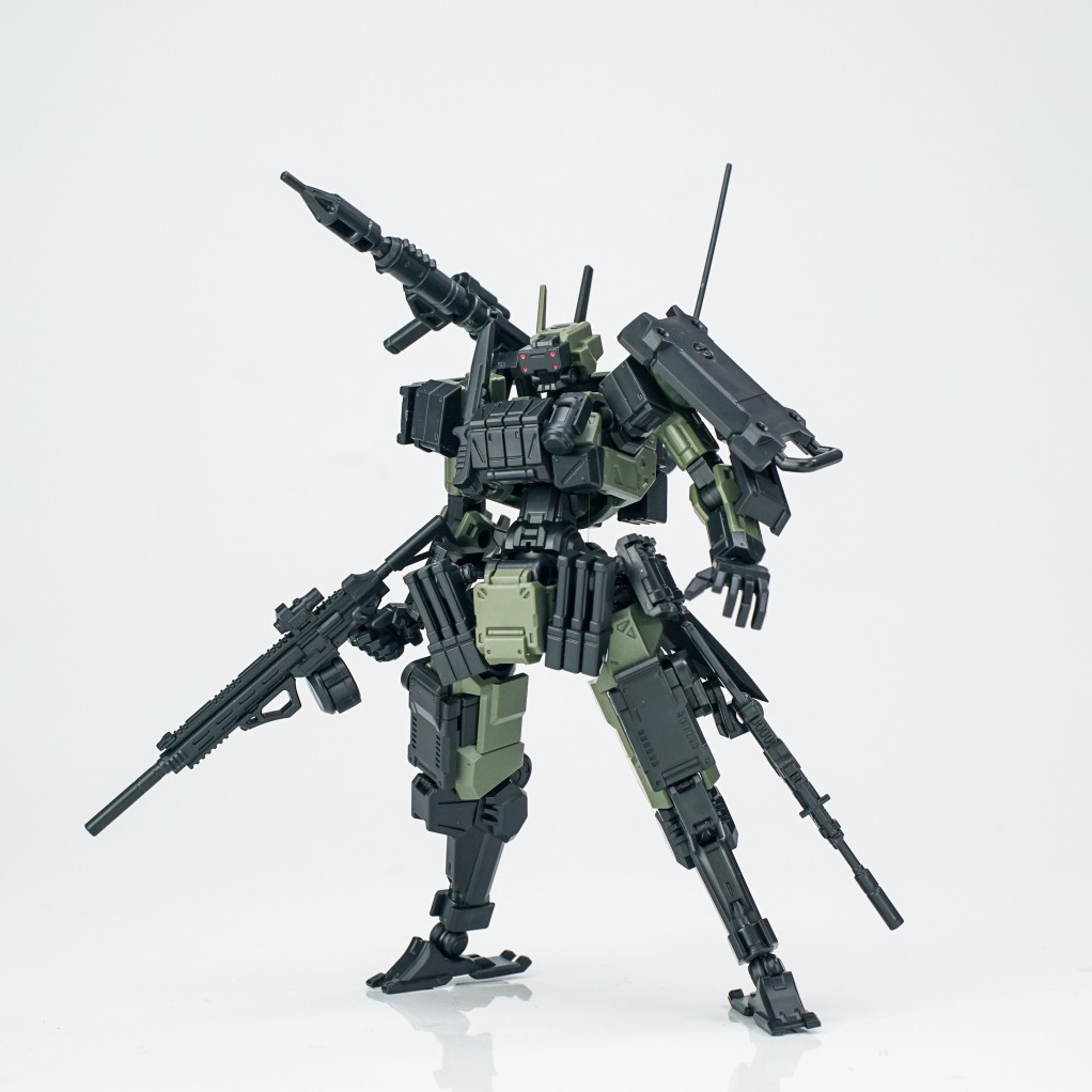 SHEIK MAINLAND 3 min project Series FENRIR Assault Type 1/18 Scale Plastic Model Kit (Green) (Plastic model) Bild 2