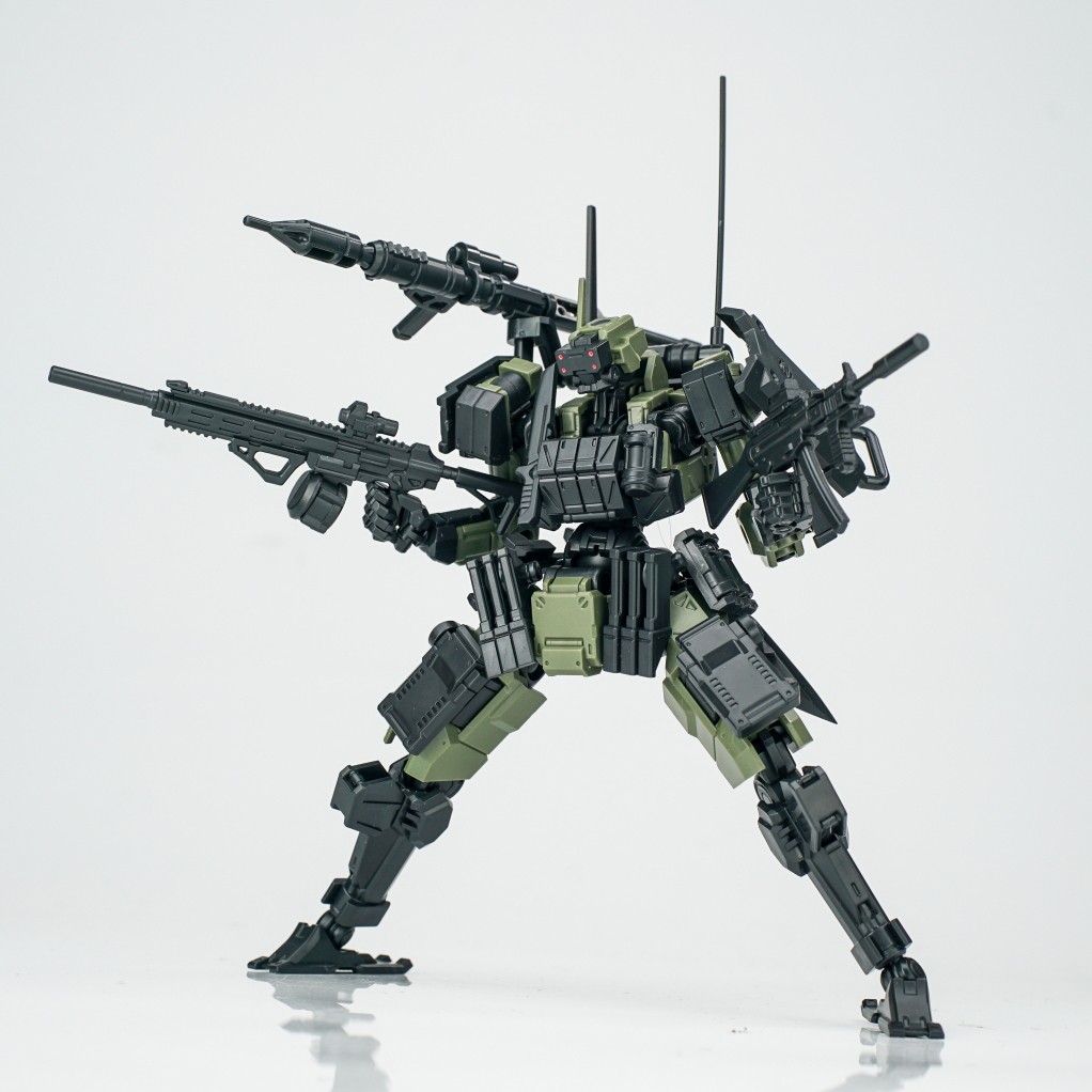 SHEIK MAINLAND 3 min project Series FENRIR Assault Type 1/18 Scale Plastic Model Kit (Green) (Plastic model) Bild 4
