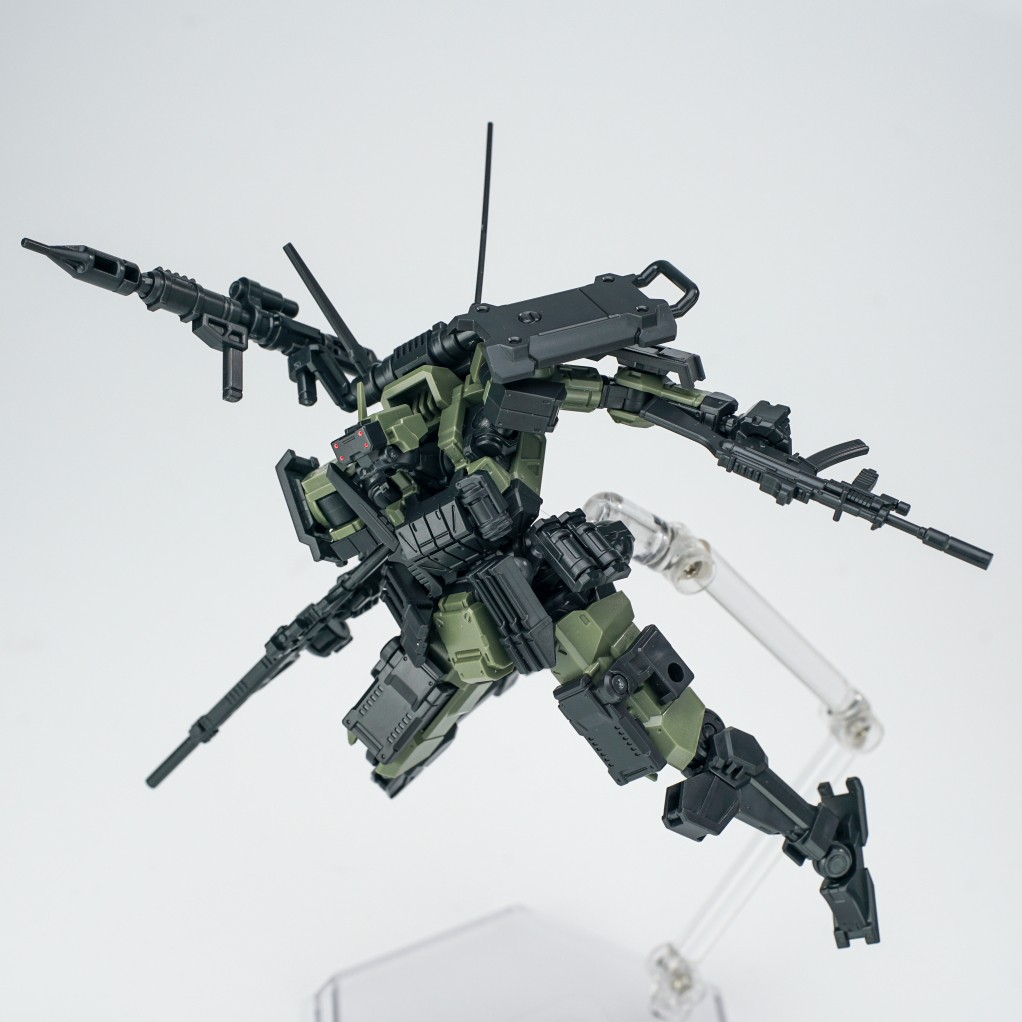 SHEIK MAINLAND 3 min project Series FENRIR Assault Type 1/18 Scale Plastic Model Kit (Green) (Plastic model) Bild 5