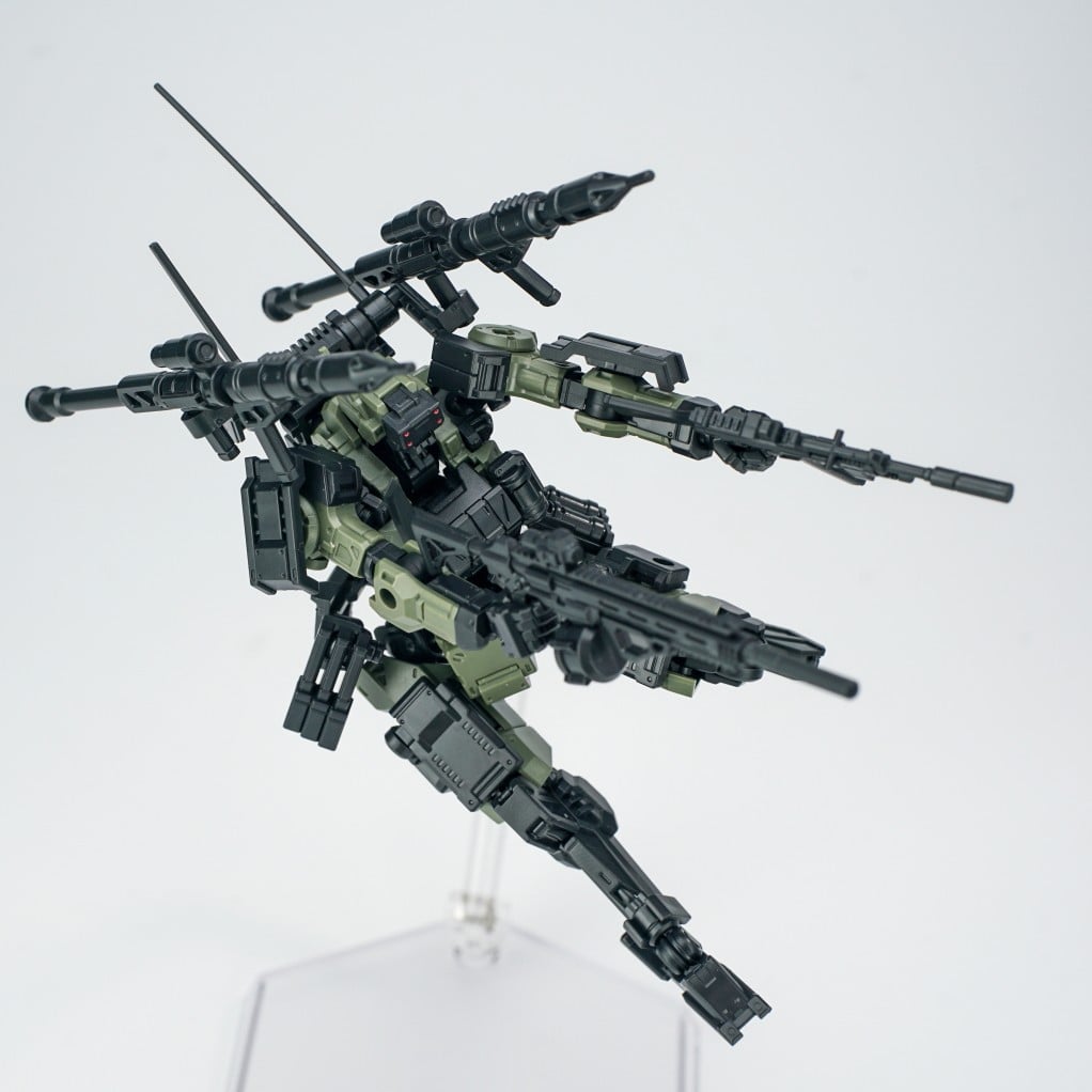 SHEIK MAINLAND 3 min project Series FENRIR Assault Type 1/18 Scale Plastic Model Kit (Green) (Plastic model) Bild 6