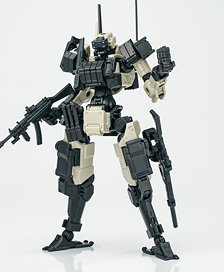 SHEIK MAINLAND 3 min project Series FENRIR Assault Type 1/18 Scale Plastic Model Kit (Yellow) (Plastic model)