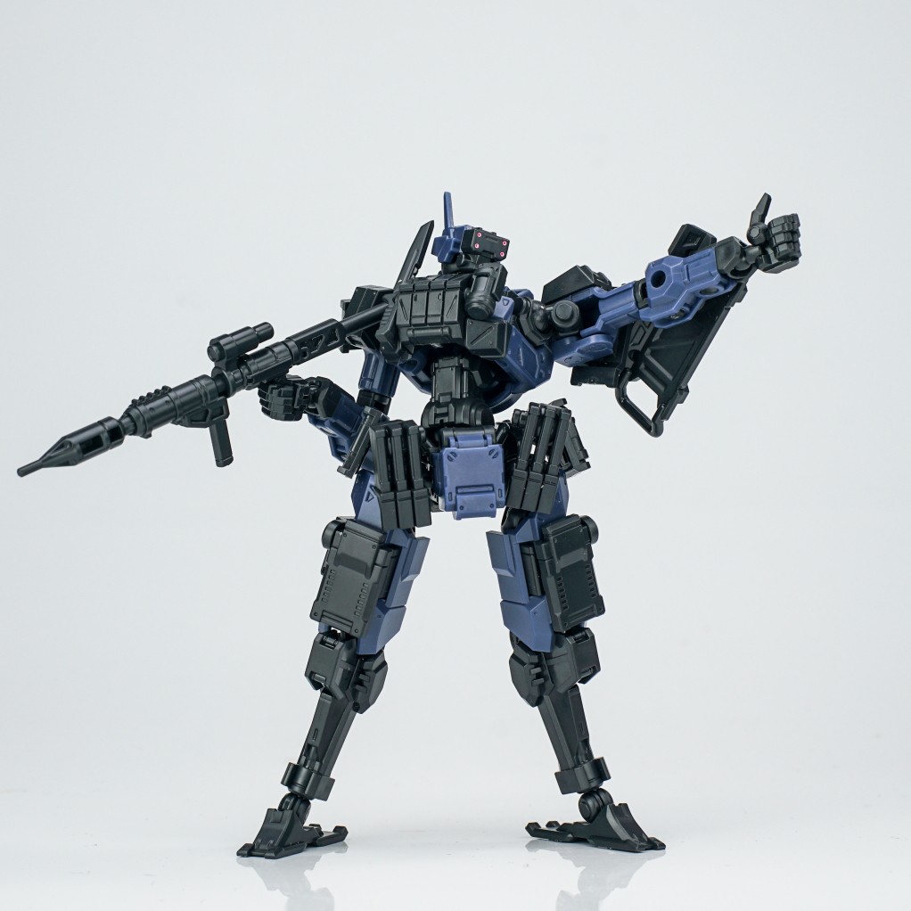 SHEIK MAINLAND 3 min project 시리즈 FENRIR 어썰트 타입 1/18 스케일 프라모델 (블루) (플라스틱 모델) 이미지 3
