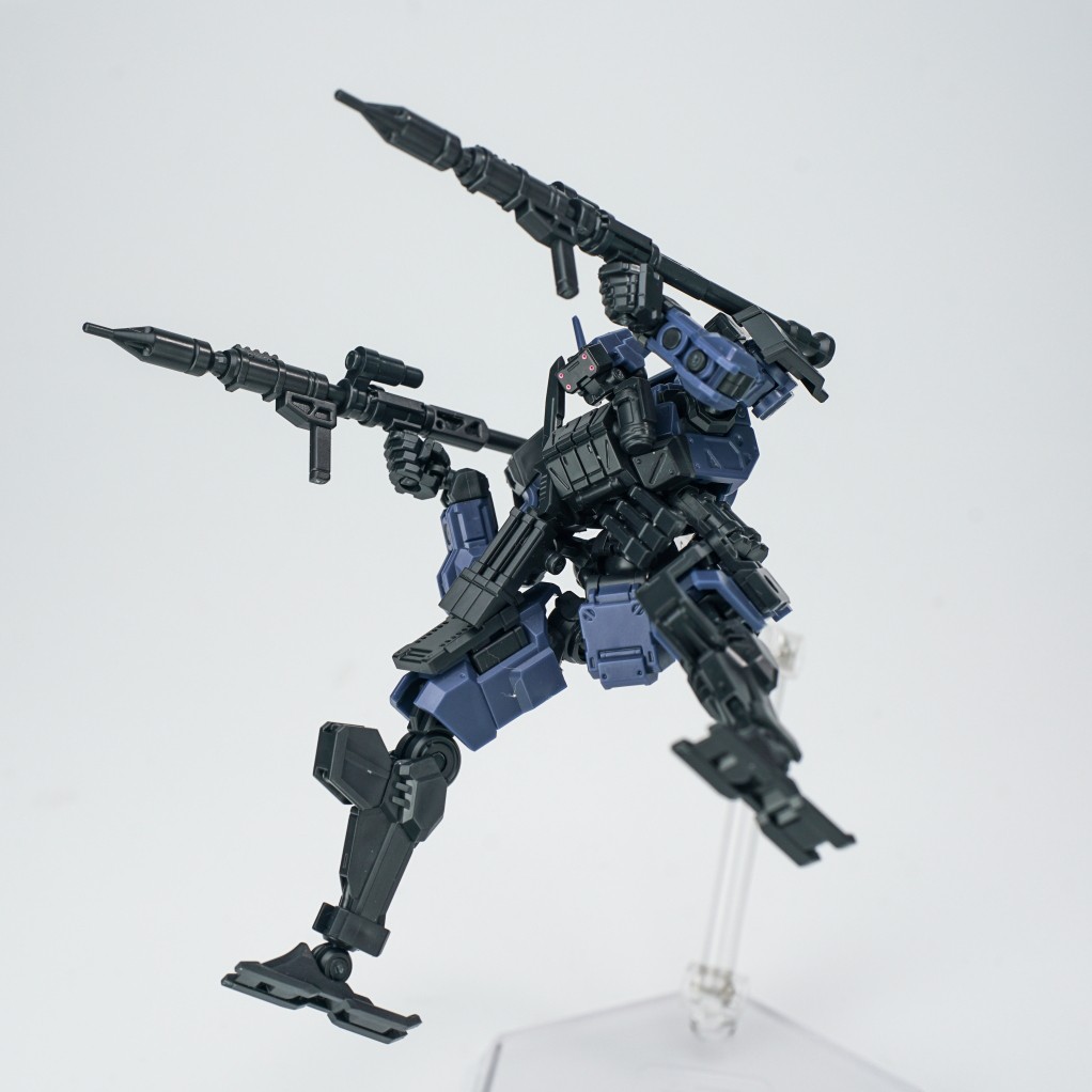 SHEIK MAINLAND 3 min project 시리즈 FENRIR 어썰트 타입 1/18 스케일 프라모델 (블루) (플라스틱 모델) 이미지 4