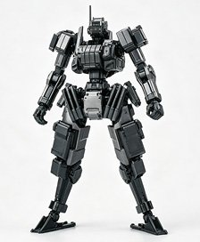 SHEIK MAINLAND 3 min project 시리즈 FENRIR 어썰트 타입 1/18 스케일 프라모델 (딥 실버) (플라스틱 모델) 이미지 1