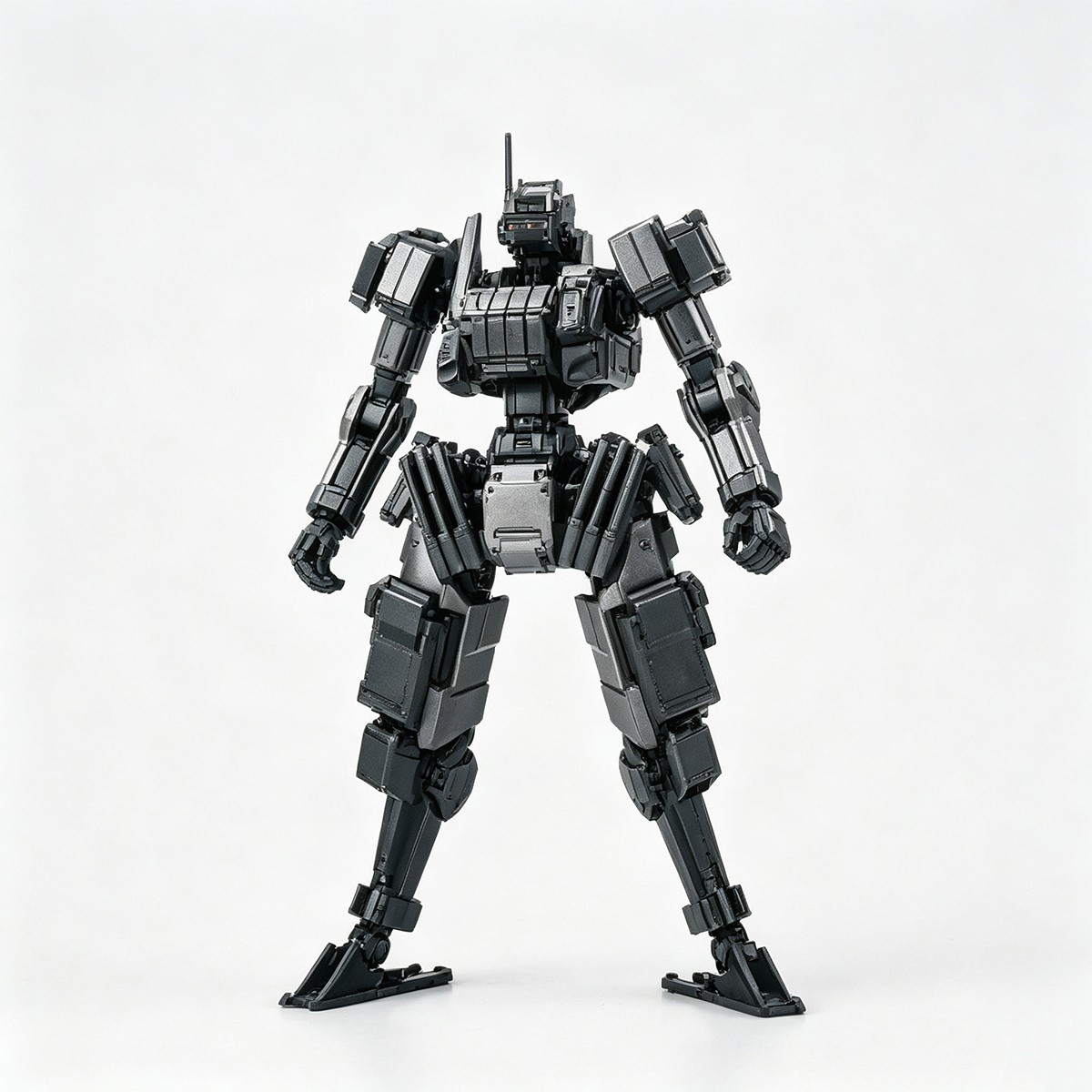 SHEIK MAINLAND 3 min project 시리즈 FENRIR 어썰트 타입 1/18 스케일 프라모델 (딥 실버) (플라스틱 모델) 이미지 2