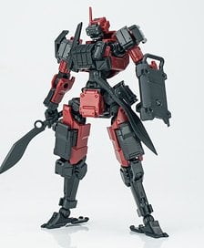 SHEIK MAINLAND 3 min project Series FENRIR Assault Type 1/18 Scale Plastic Model Kit (Red) (Plastic model) Bild 1