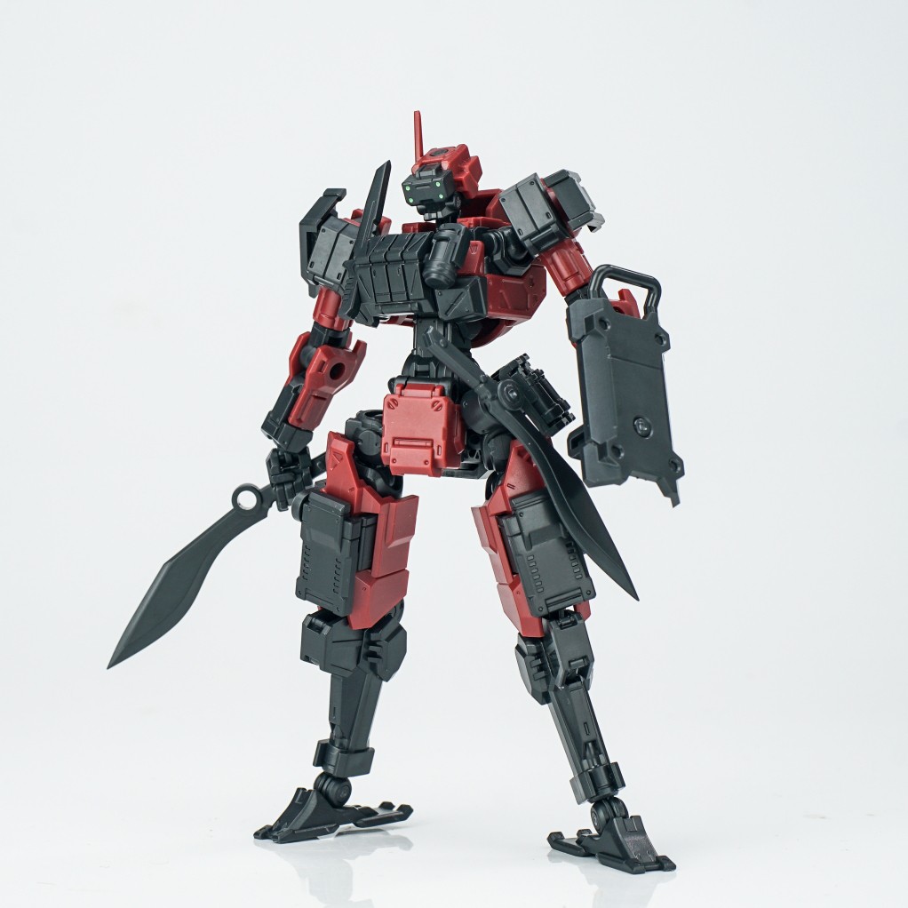 SHEIK MAINLAND 3 min project Series FENRIR Assault Type 1/18 Scale Plastic Model Kit (Red) (Plastic model) Bild 2