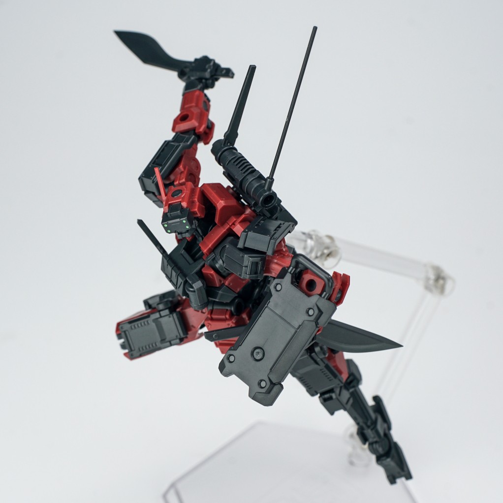 SHEIK MAINLAND 3 min project Series FENRIR Assault Type 1/18 Scale Plastic Model Kit (Red) (Plastic model) Bild 5