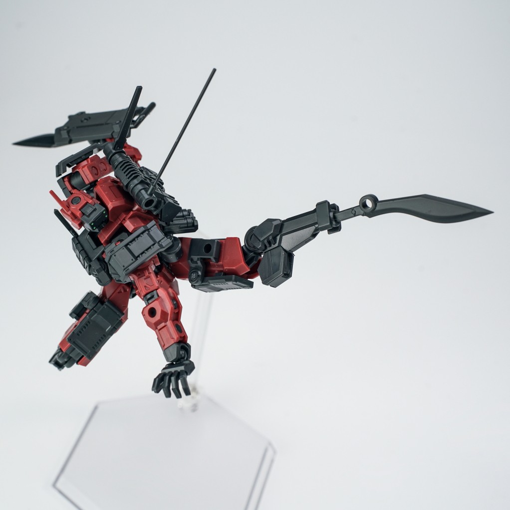 SHEIK MAINLAND 3 min project Series FENRIR Assault Type 1/18 Scale Plastic Model Kit (Red) (Plastic model) Bild 6