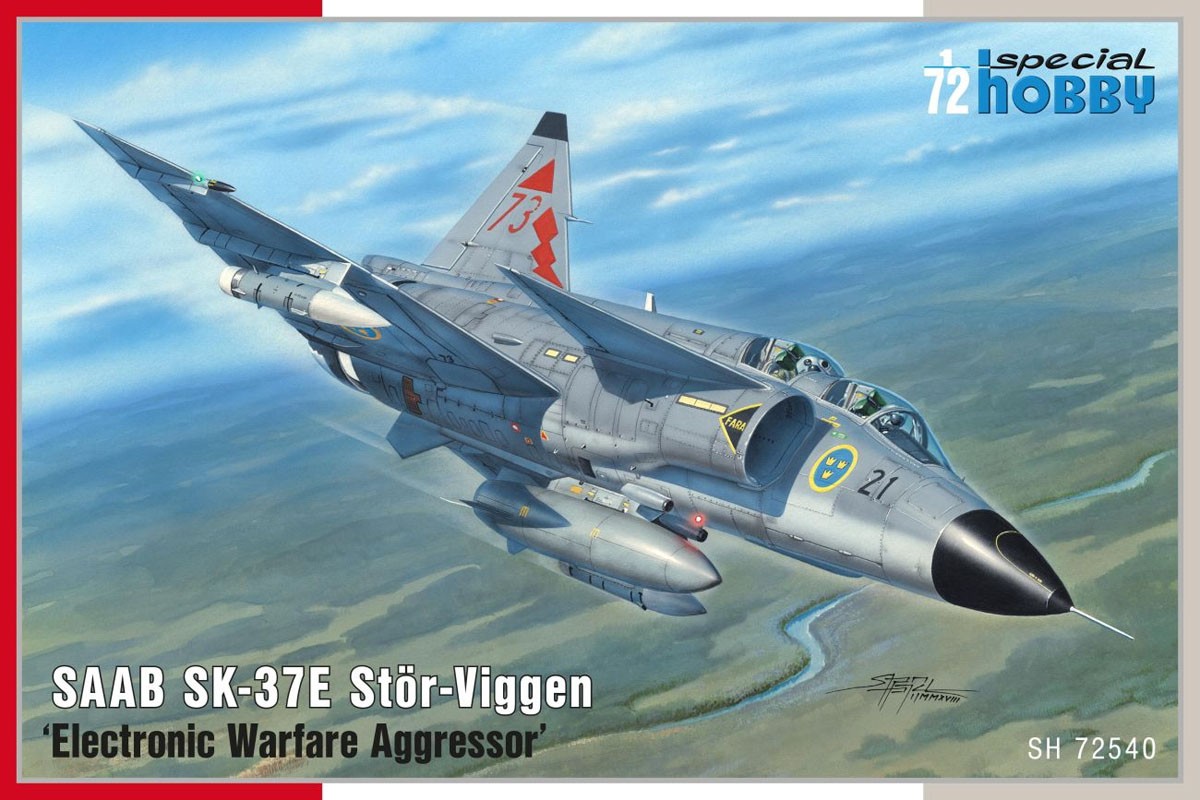 Special Hobby SAAB SK-37E Stor-Viggen `Electronic Warfare Aggressor` (Plastic model) 圖片 2