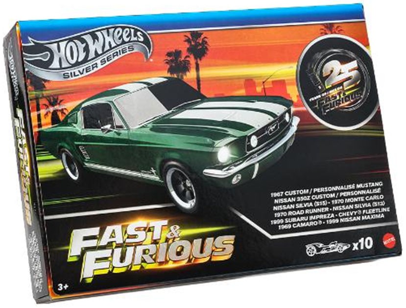 Mattel 핫휠 분노의 질주 10팩 (다이캐스트카) 이미지 3