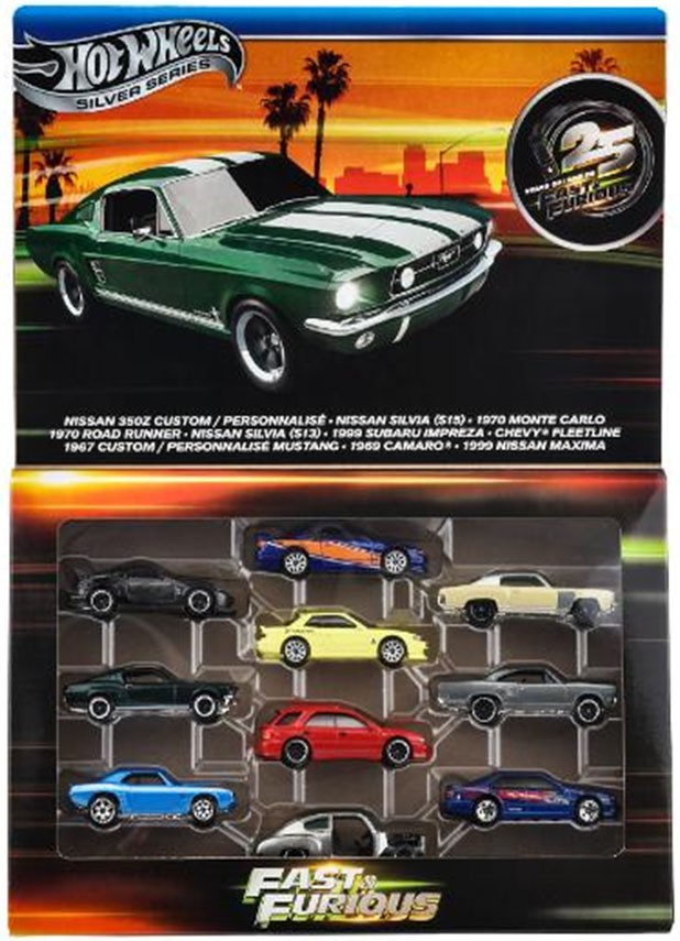 Mattel 핫휠 분노의 질주 10팩 (다이캐스트카) 이미지 4