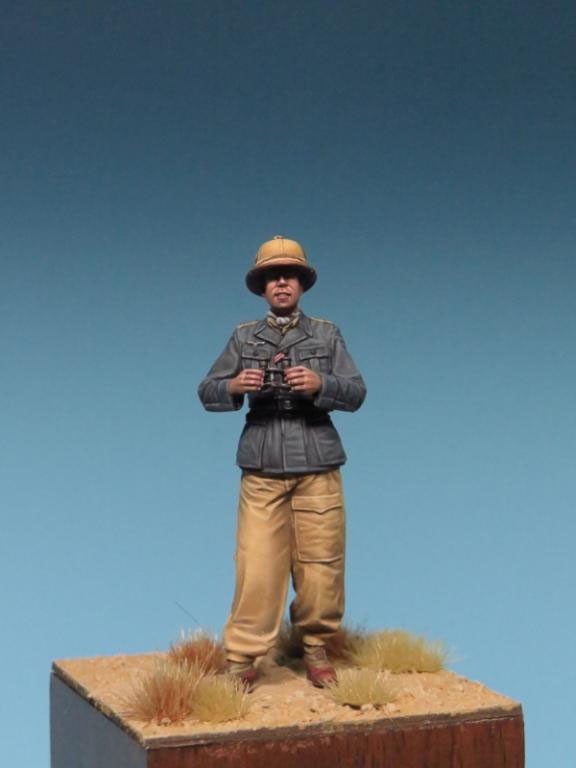 The Bodi German Luftwaffe Officer (Afrika Korps) WW II (Plastic model) 圖片 2