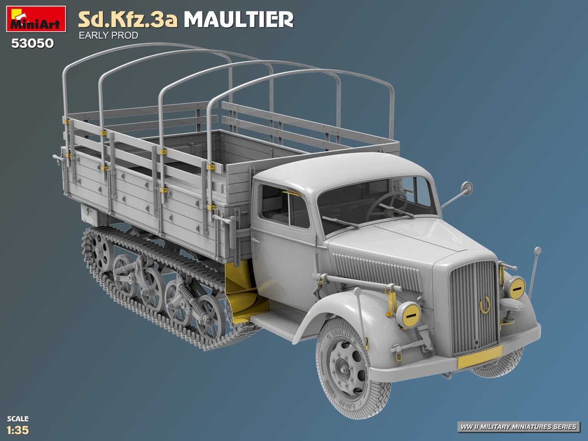 Mini Art Sd.Kfz.3a Maultier. Early Prod (Plastic model) imagen 5