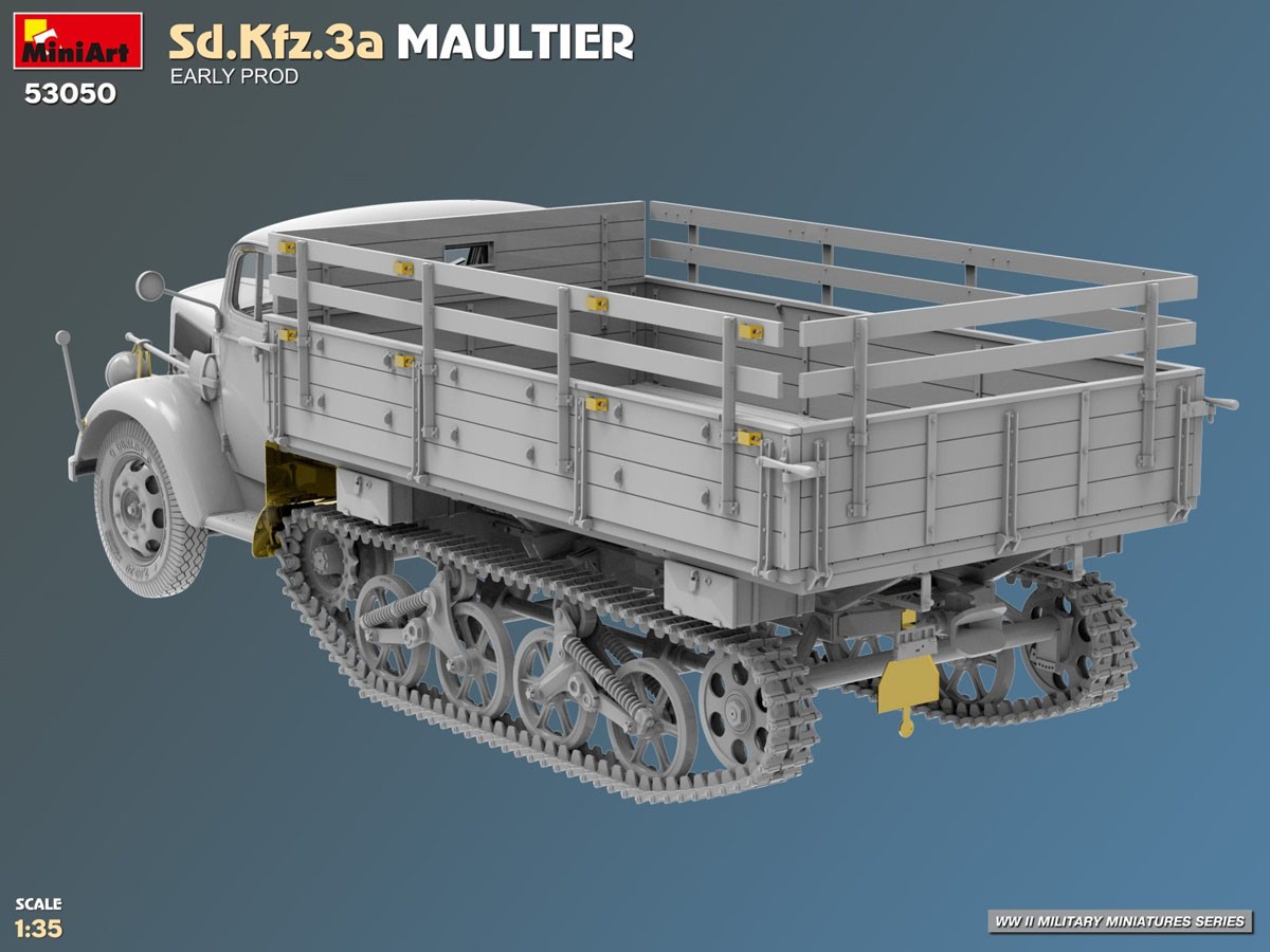 Mini Art Sd.Kfz.3a Maultier. Early Prod (Plastic model) imagen 6