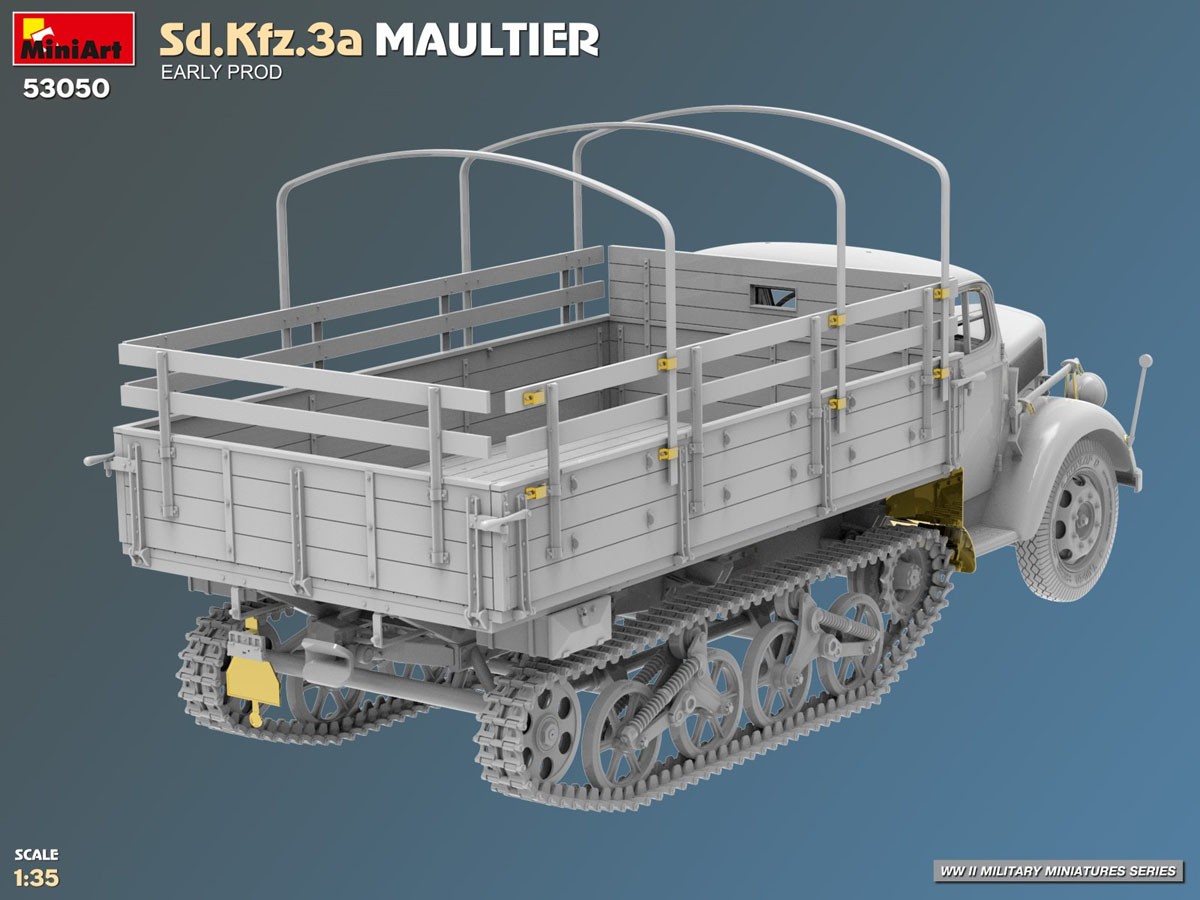 Mini Art Sd.Kfz.3a Maultier. Early Prod (Plastic model) imagen 7