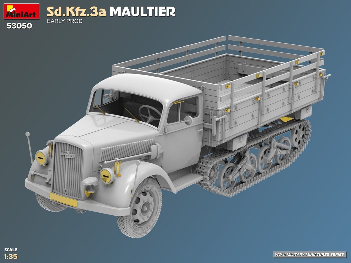 Mini Art Sd.Kfz.3a Maultier. Early Prod (Plastic model) imagen 8