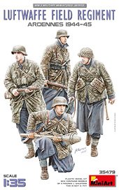 Mini Art LUFTWAFFE FIELD REGIMENT. ARDENNES 1944-45 (Plastic model)