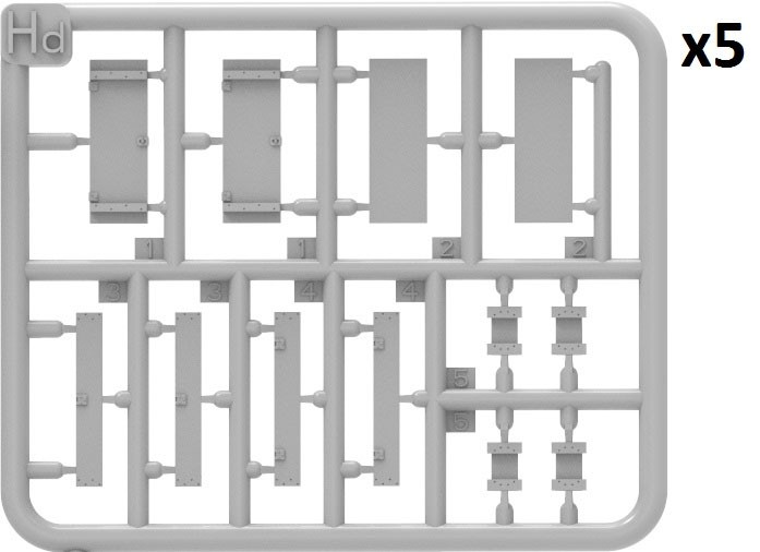 Mini Art 75mm M48 &amp; M72 AMMO w/WOODEN CRATES (Plastic model) imagen 4