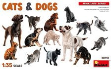 Mini Art CATS &amp; DOGS (Plastic model)