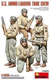 Mini Art U.S. AMMO-LOADING TANK CREW. 2ND EDITION (Plastic model) gambar 1