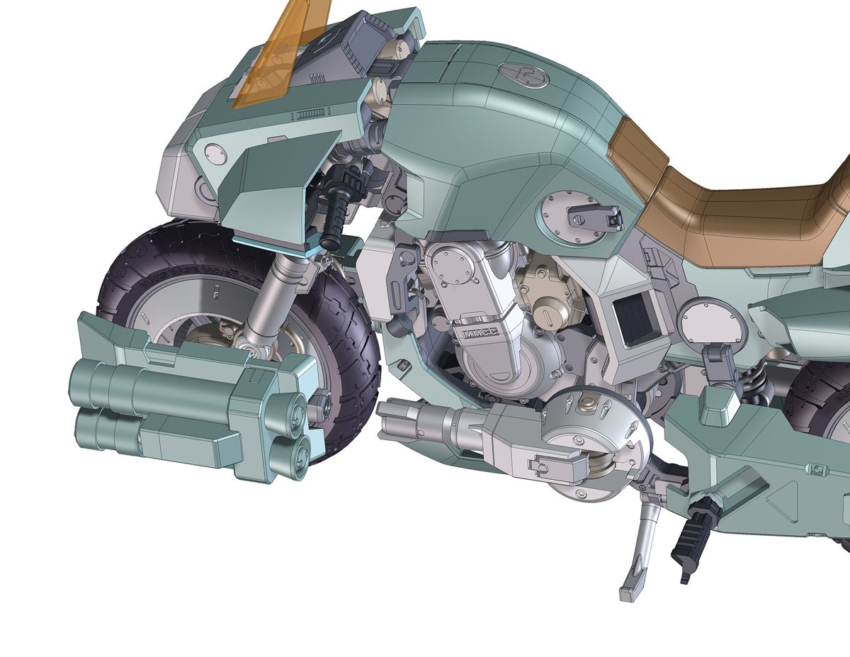 Hasegawa [Genesis Climber MOSPEADA] VR-052F Mospeada `Stick` (Plastic model) hình ảnh 5
