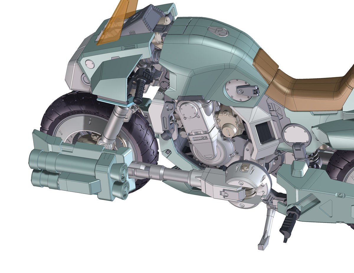 Hasegawa [Genesis Climber MOSPEADA] VR-052F Mospeada `Stick` (Plastic model) hình ảnh 6