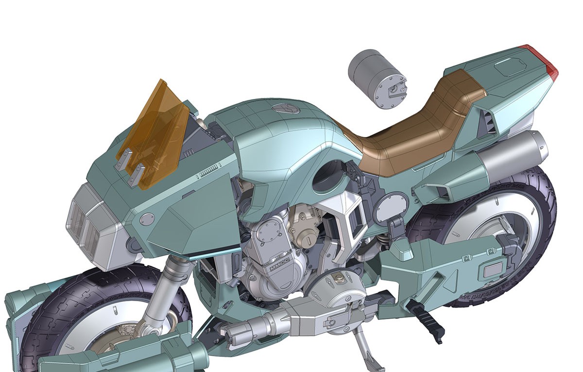 Hasegawa [Genesis Climber MOSPEADA] VR-052F Mospeada `Stick` (Plastic model) hình ảnh 8