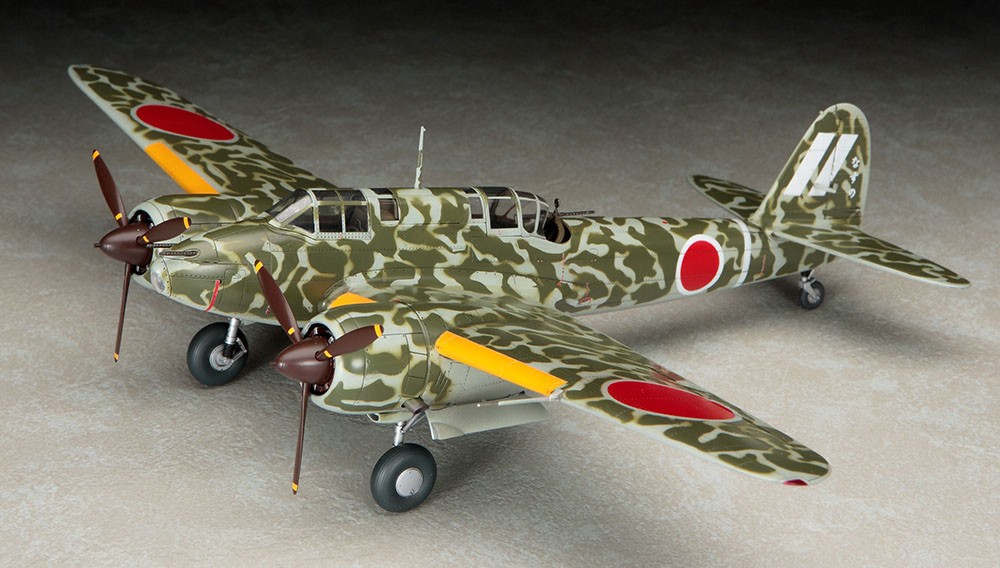 Hasegawa Kawasaki Ki-45Kai Type2 Double Seats Fighter Toryu Kou w/Isuzu TX40 Tanker &amp; 4x4 Kurogane (Type 3) (Plastic model) imagen 3