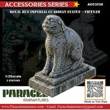 Paracel Miniatures Royal Hue Imperial Guardian Statue - Vietnam (Plastic model) Bild 1