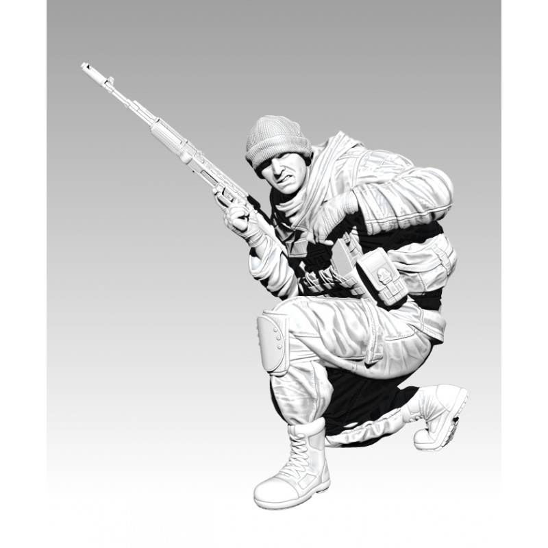 Paracel Miniatures Modern Eastern Europe Soldiers 2014 FIG C (Reloading) (Plastic model) gambar 3