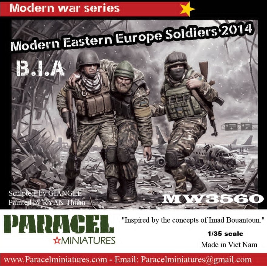 Paracel Miniatures 현대 동유럽 병사 2014 B.I.A (프라모델) 이미지 2