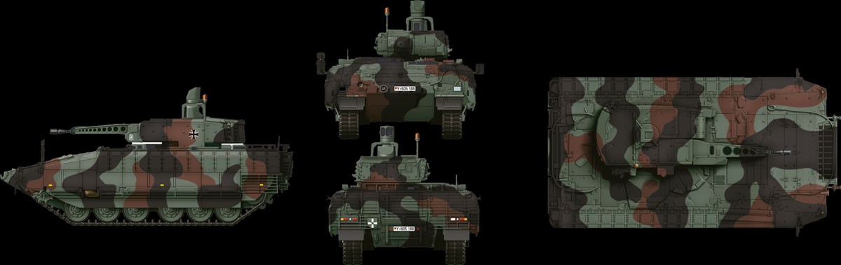 Das Werk German Schutzenpanzer Puma (Plastic model) gambar 4