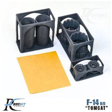 RocKit studio F-14B/D Exhaust nozzles (open) (for GWH) (Plastic model) 图片 3