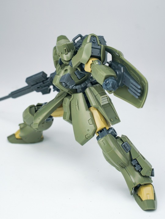 SHEIK MAINLAND ULTRA ACTION TROOPER 시리즈 자불 SP Ver. (그린) (프라모델) 이미지 2