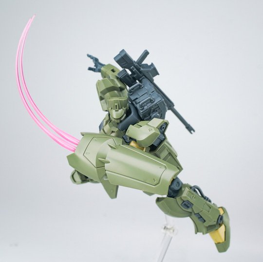 SHEIK MAINLAND ULTRA ACTION TROOPER 시리즈 자불 SP Ver. (그린) (프라모델) 이미지 6